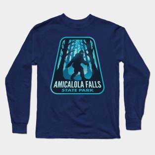 Amicalola Falls State Park GA Bigfoot Long Sleeve T-Shirt
